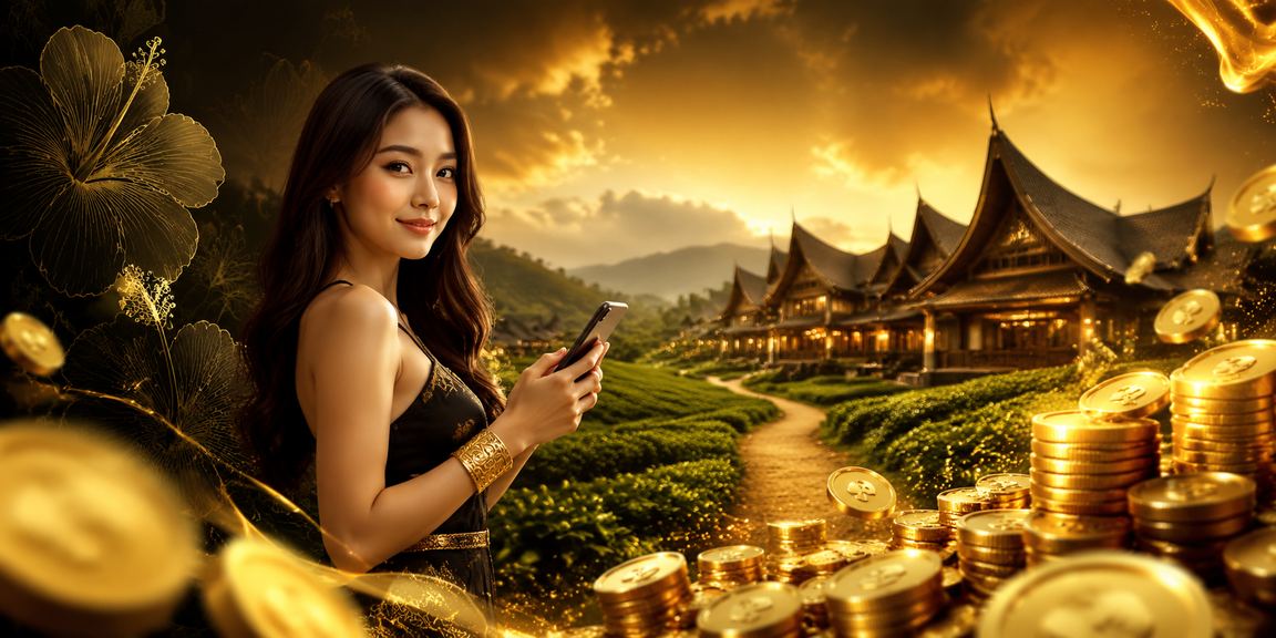 Pemain Sarawak mengakses kasino mudah alih 9lotto dengan telefon pintar